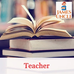 Physics teacher Mrs. Purba  in Birati